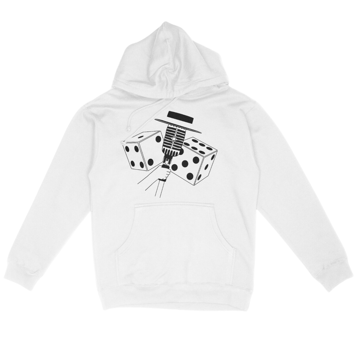 Pass The Mic Live! Las Vegas White Dice Hoodie