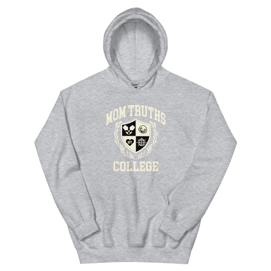 Cat & Nat Shield Hoodie - Grey